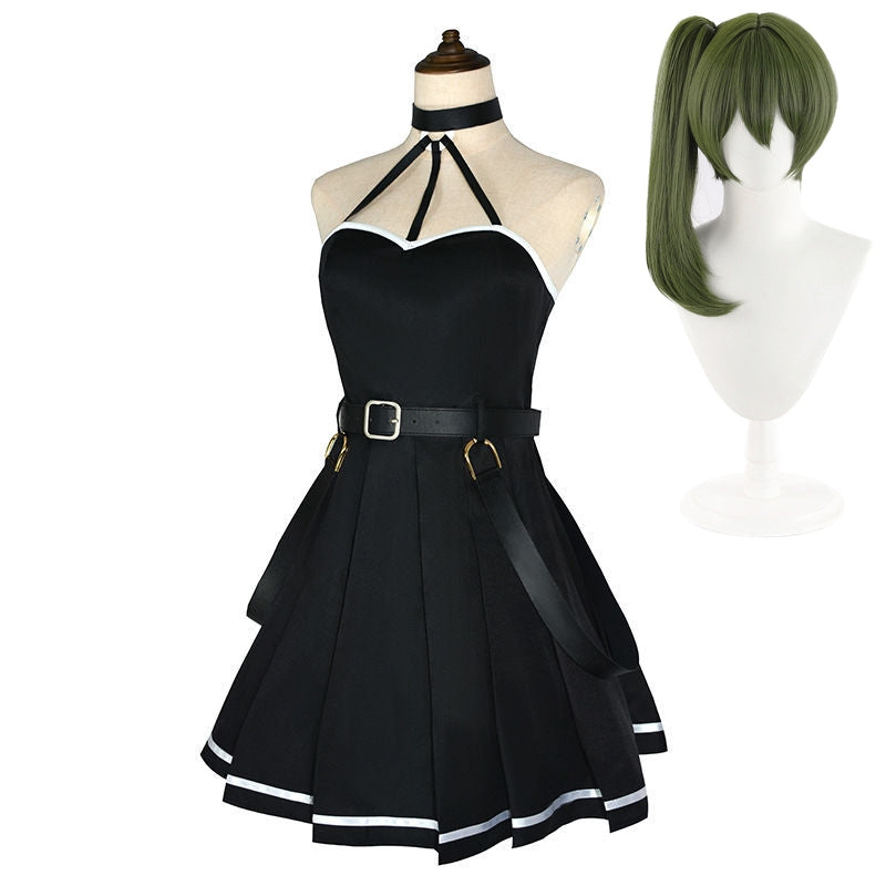 Frieren: Beyond Journey's End Ubel Black Dress Set Outfits Cosplay Costume