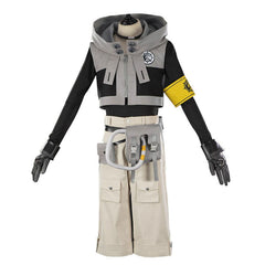 Gachiakuta (2025) Rudo Surebrec Gray White Set Outfits Cosplay Costume