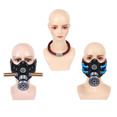 Gachiakuta Enjin Zanka Plastic Mask Cleaner Choker Cosplay Accessories Props