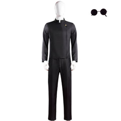 Gojo Satoru Black School Uniform Set Outfit Cosplay Halloween Costume