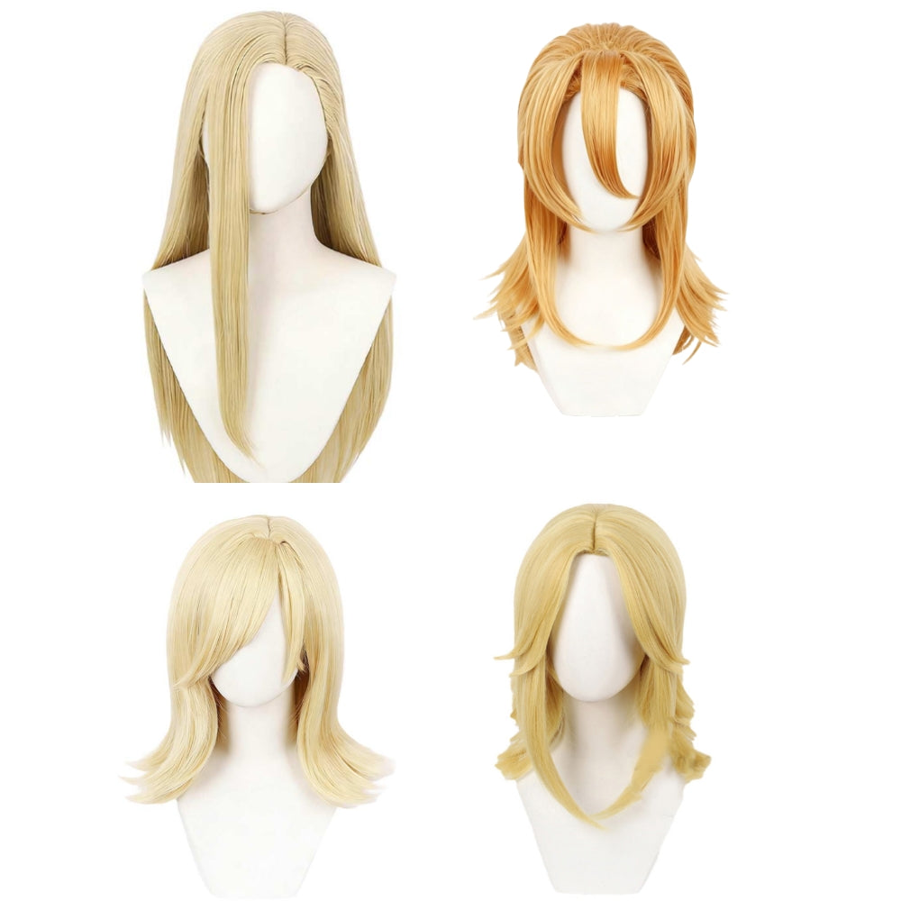 Gyro Zeppeli Lucy Steel Johnny Joestar Diego Brando Wig Cosplay Accessories Props