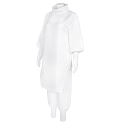 Hajime Kashimo White Set Outfits Cosplay Costume Halloween Carnival Suit