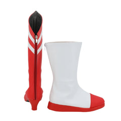 Hazbin Hotel Cherri Bomb Red White Shoes Cosplay Boots Accessories Halloween Props