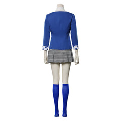 Heathers Veronica Sawyer Blue Uniform Set Outfits Halloween Carnival Cosplay Costume Suit