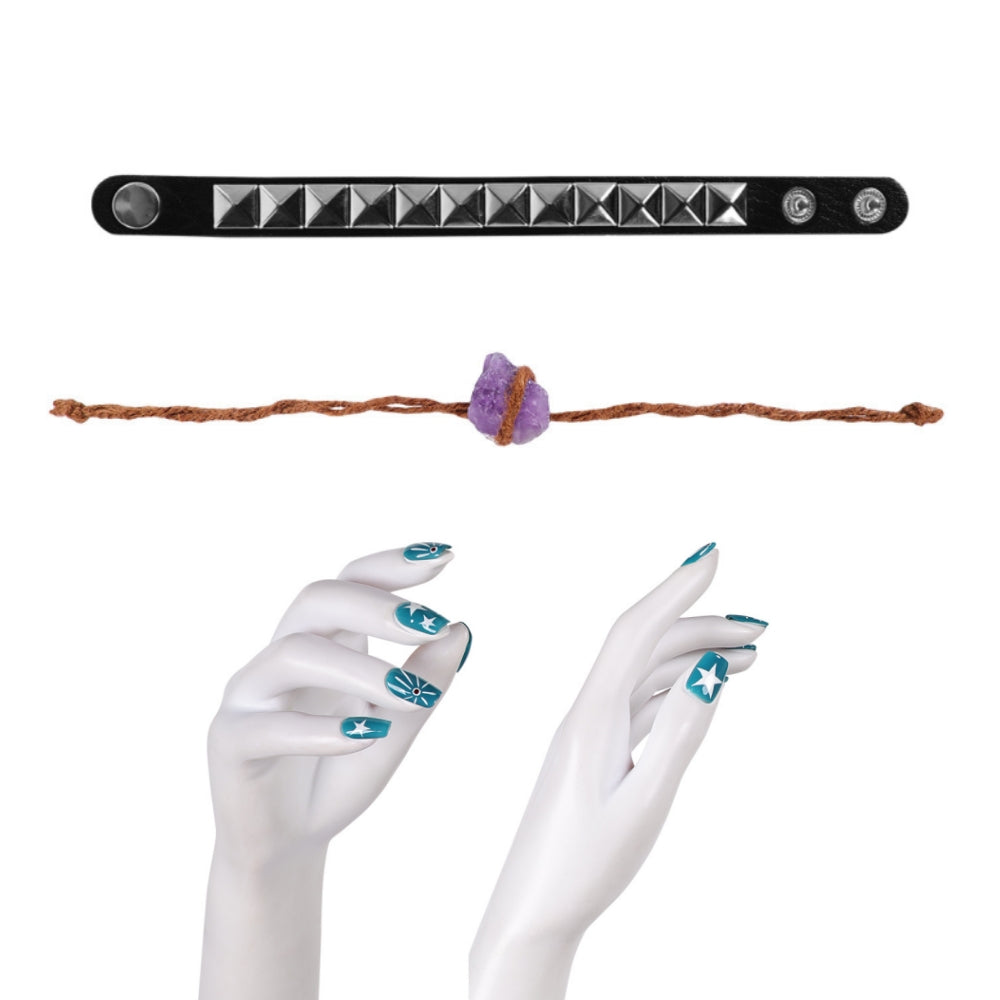 Hexed (2026) Billie Bracelet Fake Nails Cosplay Accessories Props