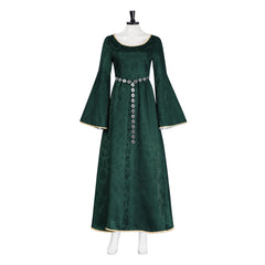 House Of The Dragon Season 2 (2024) Alicent Hightower Wide Sleeve Dress Outfits Cosplay Costume Halloween Carnival Suit