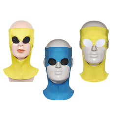 Invincible Season 3 (2025) Mark Grayson Blue Yellow Mask Cosplay Accessories Props