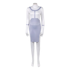 Invincible Season 4 (2026) Anissa White Gray Jumpsuit Viltrumite Outfits Cosplay Costume