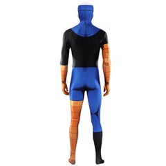 Invincible Season 4 (2026) Mark Grayson Blue Orange Muscle Jumpsuit Set Outfits Cosplay Costume