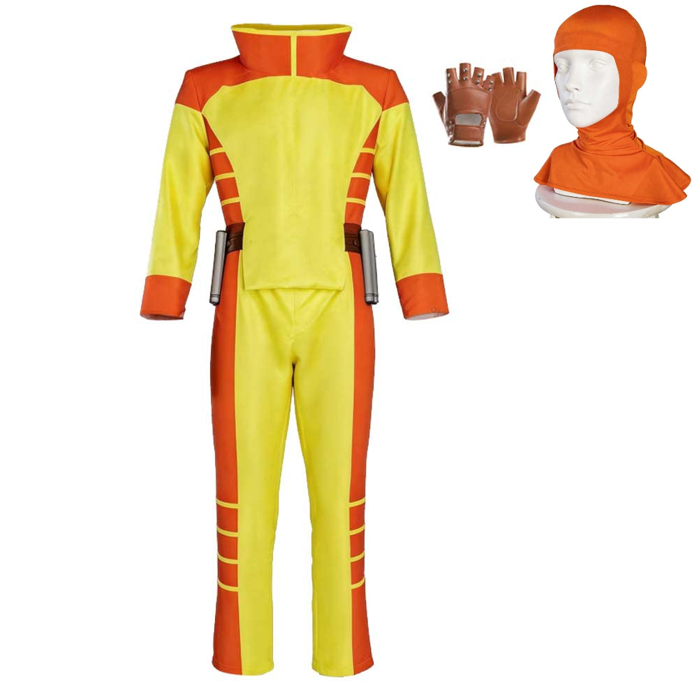 Invincible Season 4 (2026) Rex Splode Yellow Jumpsuit Set Outfits Cosp ...