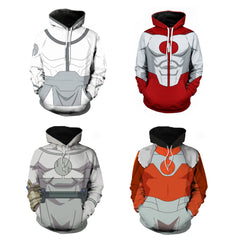 Invincible Season 4 (2026) Viltrum Mark Omni-Man Conquest Thragg Hoodie Cosplay Costume