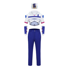 Johnny Joestar Blue Set Outfits Cosplay Costume Halloween Carnival Party Suit