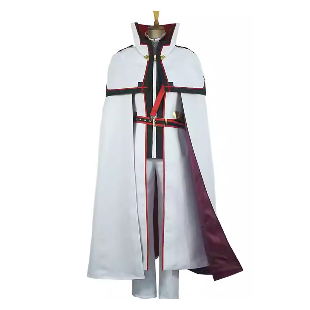 Julius Juukulius White Cloak Set Knight Outfits Halloween Cosplay Costume