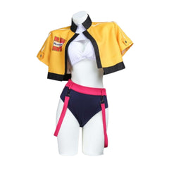 KPop Demon Hunters (2025) Rumi Swimsuit Yellow Set Outfits Cosplay Costume