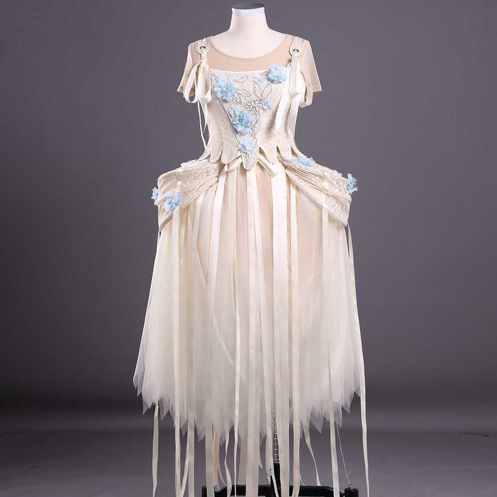 Kids Children Enid Sinclair Dead Dance Apricot Dress Gown Outfit