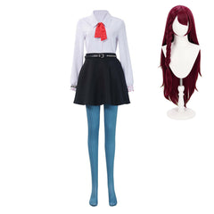 Kids Children Hexed (2026) Billie Blue Pants School Uniform Set Outfits Cosplay Costume