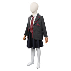 Kids Roald Dahl’s Matilda the Musical Cosplay Costume Children Uniform Skirt Shirt Necktie Outfits Halloween Carnival Suit