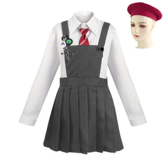 Kids Children Roald Dahl’s Matilda the Musical Hortensia School Uniform Cosplay Costume