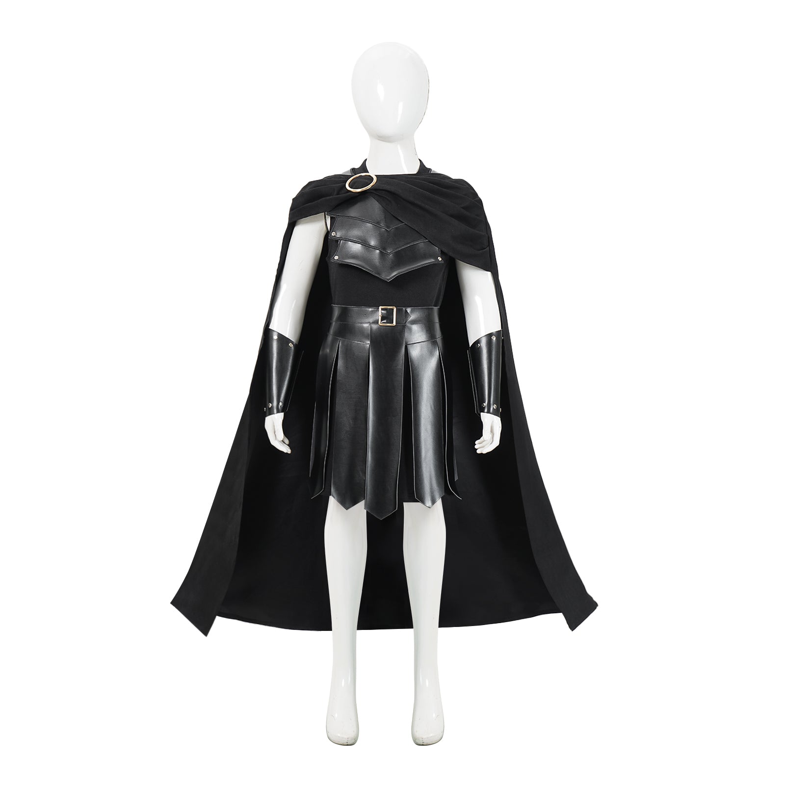 Kids Children The Odyssey (2026) Agamemnon Black Cloak Set Outfits Cosplay Costume