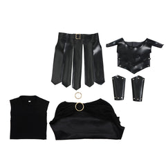 Kids Children The Odyssey (2026) Agamemnon Black Cloak Set Outfits Cosplay Costume