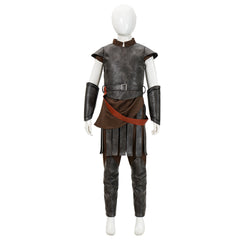 Kids Children The Odyssey (2026) Odysseus Brown Cloak Set Outfits Cosplay Costume
