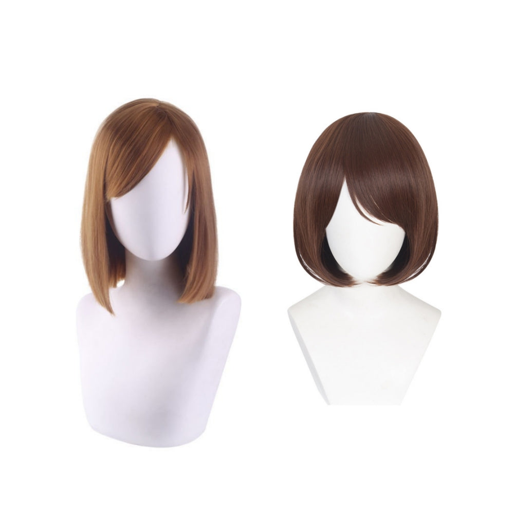 Kugisaki Nobara Shoko Ieiri Cosplay Wig Heat Resistant Synthetic Hair Halloween Props