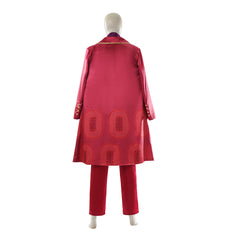 Limbus Company Lei Heng Red Suit Set Outfits Cosplay Costume
