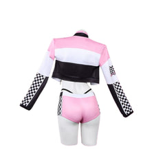Marin Kitagawa Pink Black Race Queen Set Outfits Cosplay Costume