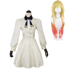 Marriagetoxin (2026) Mei Kinosaki White Dress Set Outfits Cosplay Costume