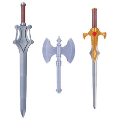 Masters Of The Universe (2026) He-Man Teela Retractable Sword Of Power Battle Axe Cosplay Accessories Props