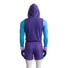 Masters Of The Universe (2026) Skeletor Purple Hoodie Shorts Set Outfits Cosplay Costume