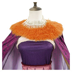 Moana 2 (2024) Matangi Purple Dress Cloak Set Outfits Cosplay Costume