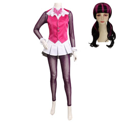 Monster High Draculaura Cosplay Costume Outfits Halloween Carnival Suit