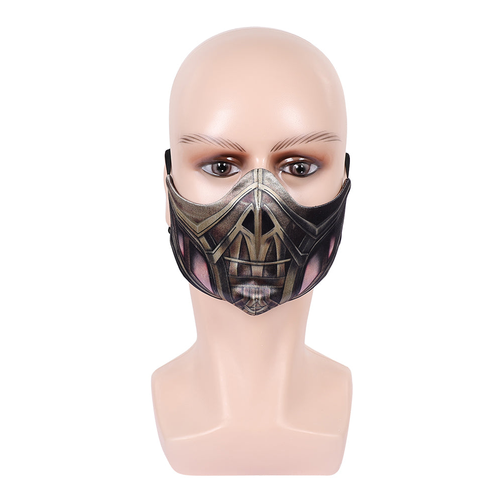Mortal Kombat II (2026) Scorpion Face Mask Cosplay Accessories Props