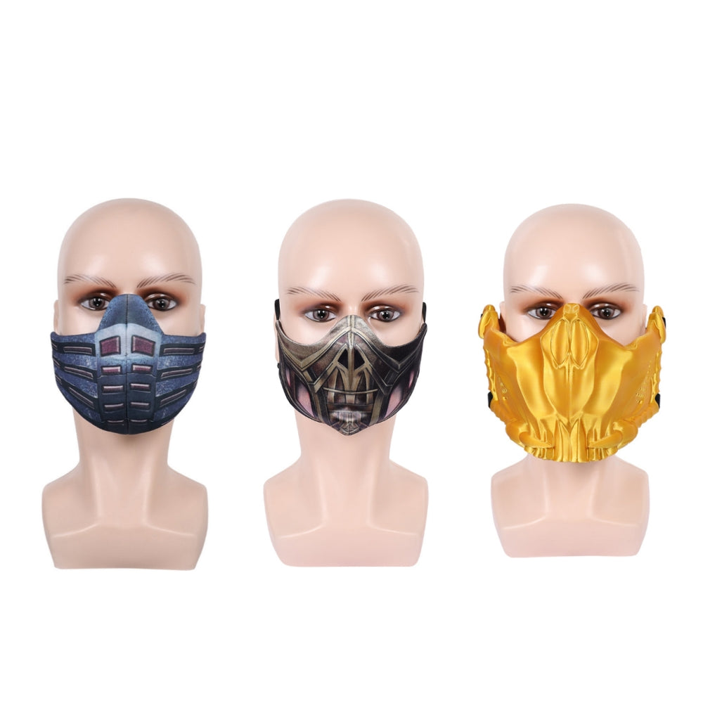 Mortal Kombat II (2026) Scorpion Face Mask Cosplay Accessories Props
