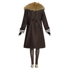 Mushoku Tensei Season 3 (2026) Eris Greyrat Brown Coat Set Outfits Cosplay Costume