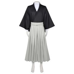 Naoya Zenin Black Gray Kimono Set Outfits Cosplay Costume Halloween Carnival Costume