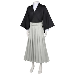 Naoya Zenin Black Gray Kimono Set Outfits Cosplay Costume Halloween Carnival Costume
