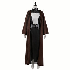 Nightsister Asajj Ventress White Black Cloak Set Outfits Cosplay Costume