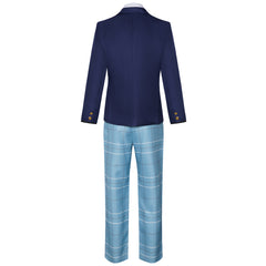 Wakana Gojo Season 2 School Uniform Blue Suit Set Outfits Cosplay Costume