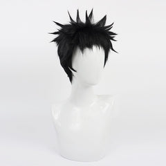 Kaiju No.8 Kafka Hibino Black Wig Cosplay Accessories Halloween Carnival Props