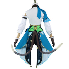 Genshin Impact Kirara Phantom In Boots Blue Outfits Cosplay Costume Halloween Carnival Suit