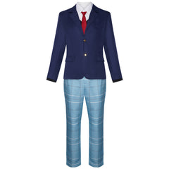Wakana Gojo Season 2 School Uniform Blue Suit Set Outfits Cosplay Costume