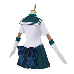 Sailor Moon Sailor Neptune Green Uniform Dress Set Outfits Cosplay Costume