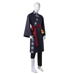 Wukong (2024) Mi Dao Ren Black Robe Outfit Cosplay Costume Halloween Carnival Suit