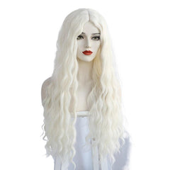 House Of The Dragon Season 2 (2024) Rhaenyra Targaryen White Wig Cosplay Accessories Halloween Carnival Props