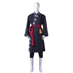 Wukong (2024) Mi Dao Ren Black Robe Outfit Cosplay Costume Halloween Carnival Suit