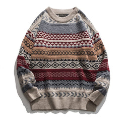 Obsession (2025) Baron Bear Bailey Gray Knitted Shirt Sweater Outfits Cosplay Costume