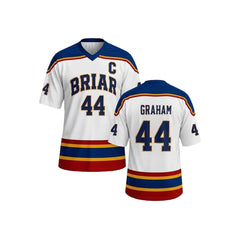 Off Campus (2026) Garrett Graham Hockey T Shirt Briar Uniform Outfits Cosplay Costume