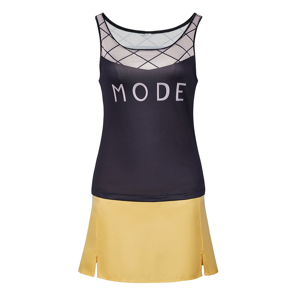 One Piece Live-action 2 (2026) Nami Black Vest Yellow Skirt Outfits Cosplay Costume